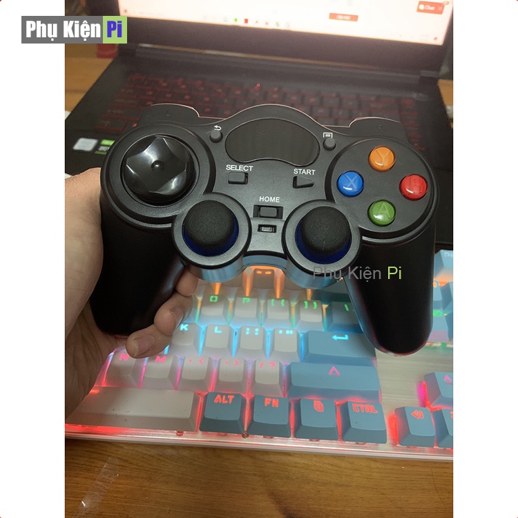 Tay cầm chơi game PC  Lairpodtop  Điện Thoại  TV Android  TV Box Tay cầm chơi game không dây USB Bluetooth 2.4G