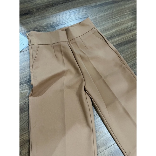 Quần ống ống rộng công sở