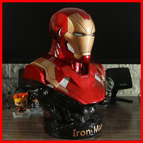 Mô Hình Iron Man MK 46 bán thân tỉ lệ 1:2 cao 36cm  BẢN SIÊU NÉT.