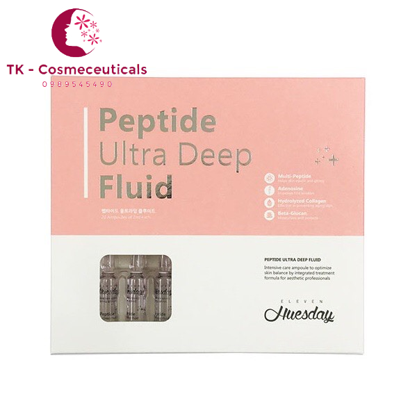 Tinh Chất Dưỡng Da Eleven Huesday Peptide Ultra Deep Fluid Dưỡng Trắng, Trẻ Hóa Da