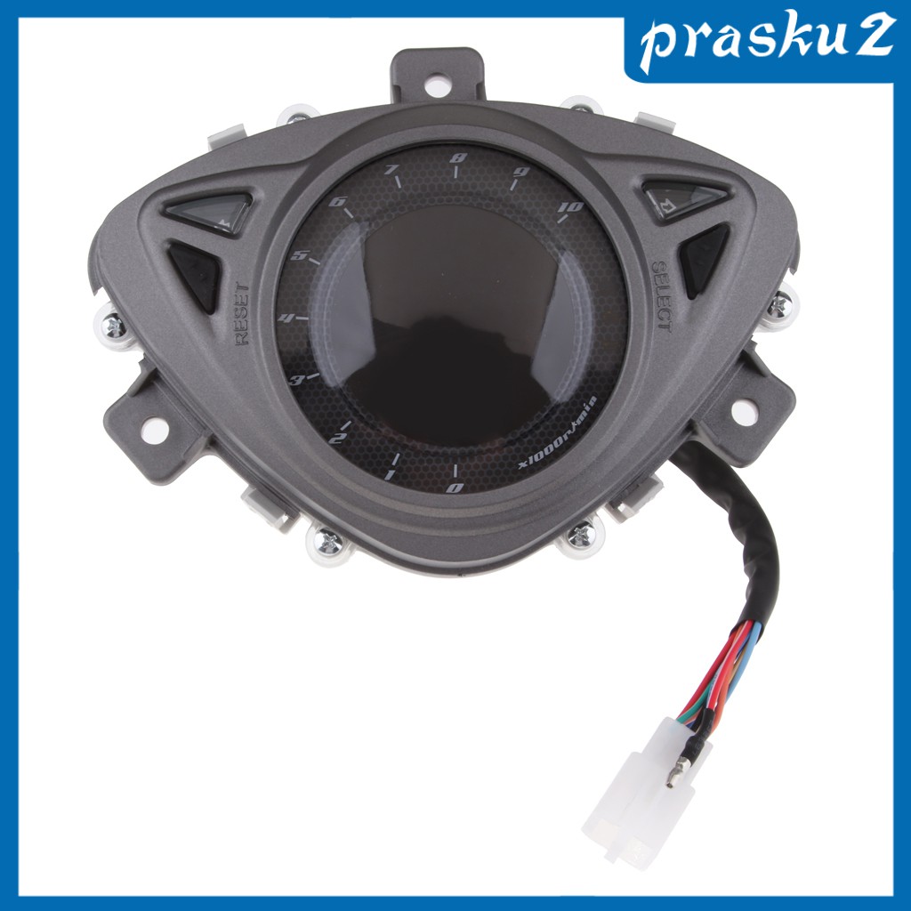 Đồng Hồ Đo Tốc Độ Có Màn Hình Lcd Prasku2 Chuyên Dụng Cho Xe Mô Tô Yamaha Rsz100