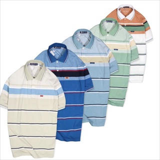 Áo thun cotton sọc