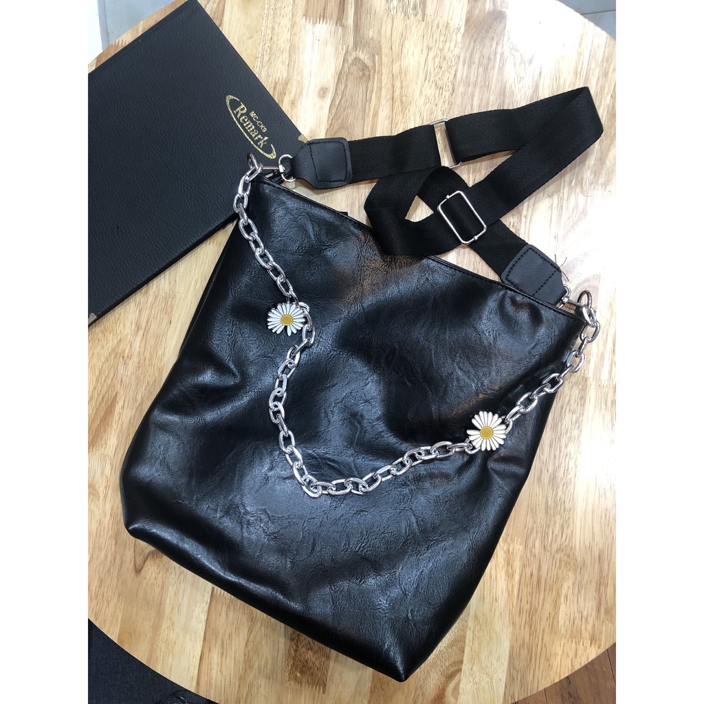 Túi đeo chéo nữ, túi đeo vai dây hoa cúc phong cách Hàn Quốc | BigBuy360 - bigbuy360.vn