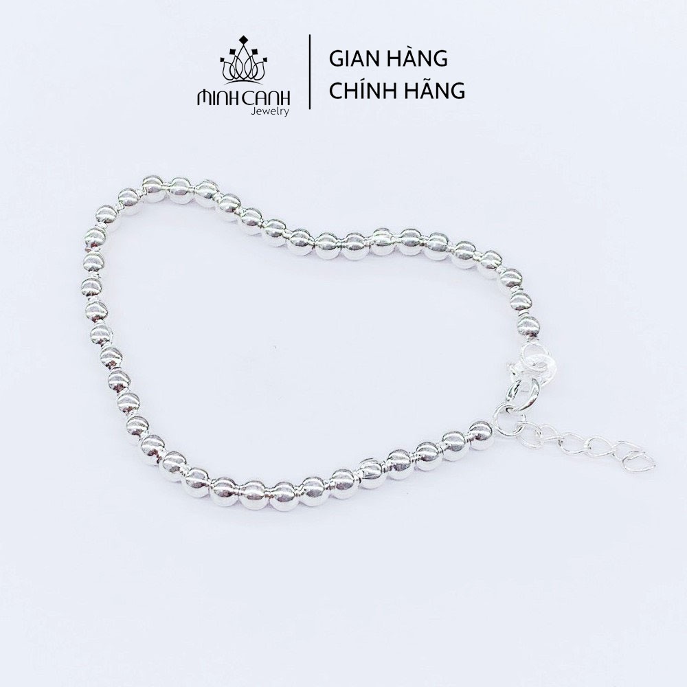 Lắc Tay Bạc Nữ Chuỗi Bi - Minh Canh Jewelry