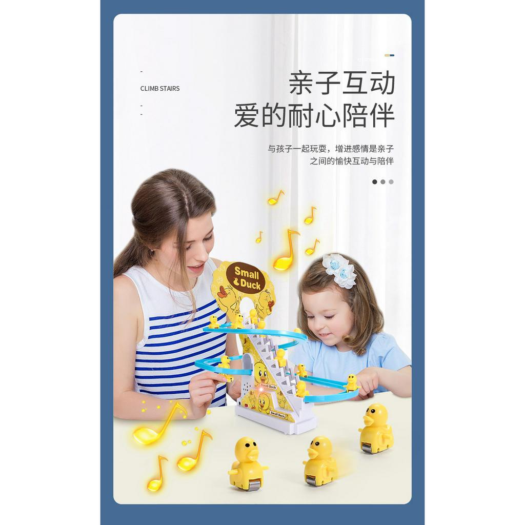 Đồ chơi vịt cầu trượt đồ chơi thông minh cho bé