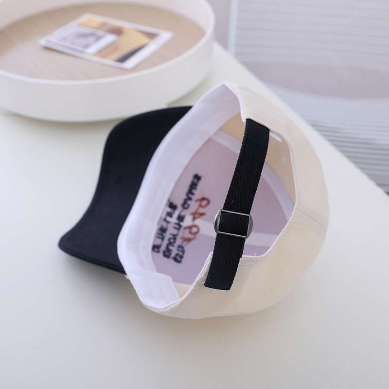 Mũ Lưỡi Trai Thêu Chữ Đơn Giản Thời Trang Cho Bé