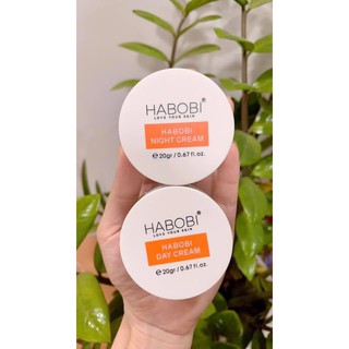 Kem dưỡng ẩm trắng da ngày/đêm HABOBI