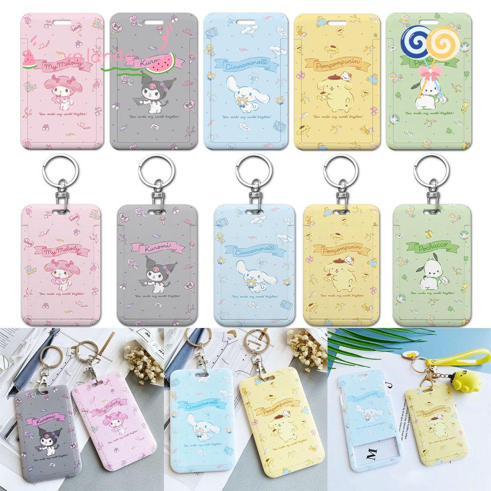 ☆YOLA☆ Cartoon Credit Card Holders Student Supplies Bus Card Cover Case Business Card Holder Cute Women Men Badge Child Bank ID Holders