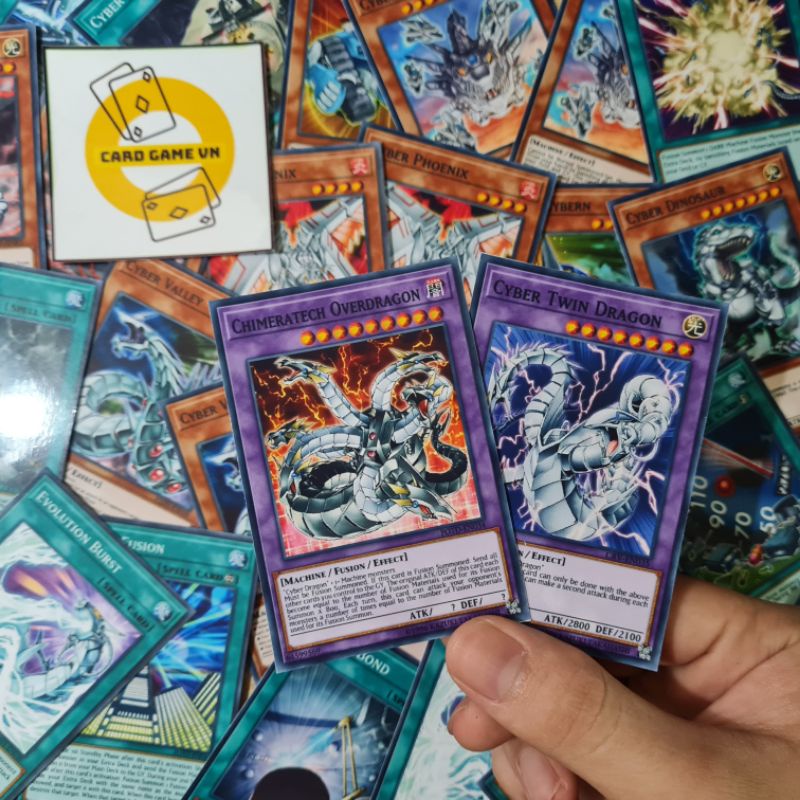 [BÀI IN] Bài YuGiOh - Hộp Thẻ Bài FullBox - Bộ 54 lá bài Cyber Dragon Ultimate Deck của Ryo Marufuji - Card Game VN