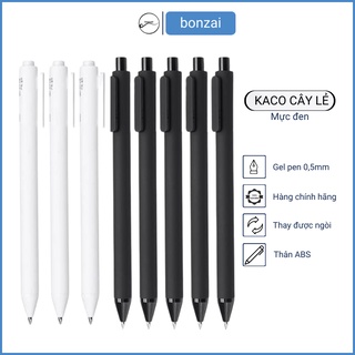 Bút gel KACO PURE cây lẻ mực đen ngòi 0,5mm