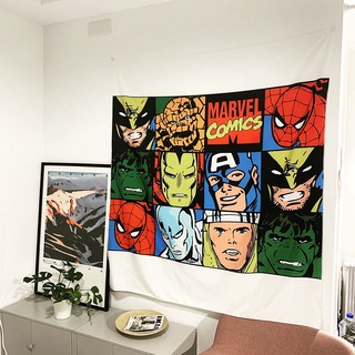 Tấm Thảm Nghệ Thuật Nền Vải Phòng Ngủ Marvel Hoạt Hình Anime Tấm Thảm Trang Trí Tường