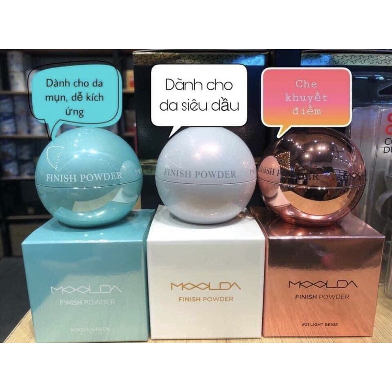 Phấn phủ moolda finish powder