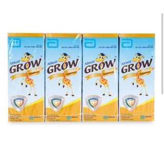 Lốc 4 hộp sữa abbott grow gold hương vani 180ml