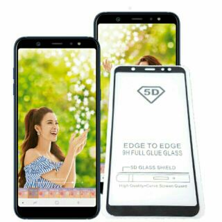 Dán kính 5d full màn galaxy j4 2018 - full keo