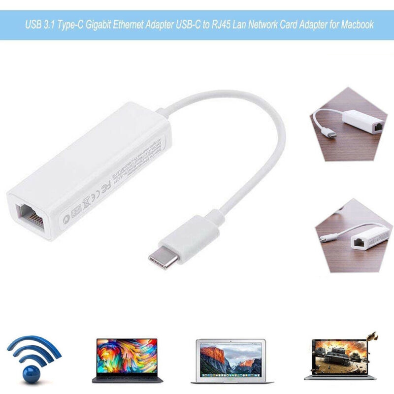 Giắc chuyển USB 3.1 Type-C sang RJ45 Lan