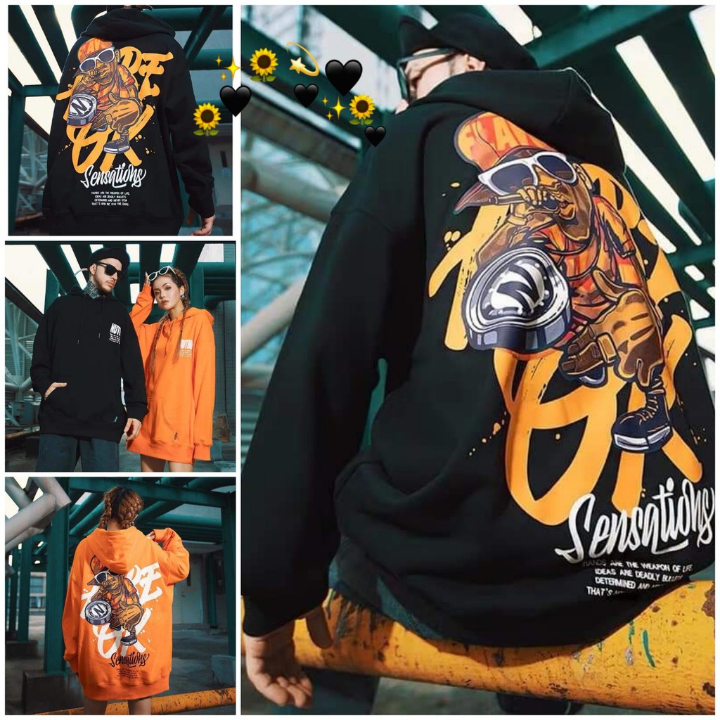 Áo nỉ chui hooide hoodie nhiều màu