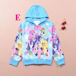 Áo khoác 3D ngựa Pony cho bé iu 9-40kg (xanh, hồng)