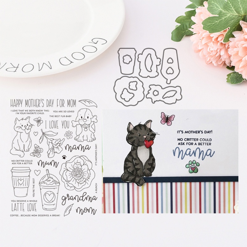 Aoto Con Dấu Silicone Trong Suốt In Nổi Trang Trí Album Ảnh