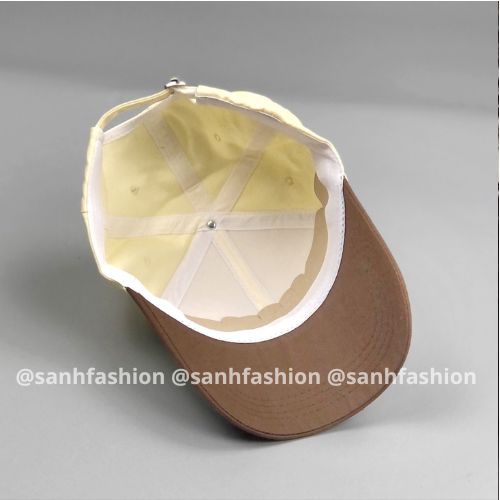 Mũ lưỡi trai phối màu thêu chữ NewYork Brooklyn Nón kết chất kaki cao cấp thời trang form unisex nam nữ_sanhfashion