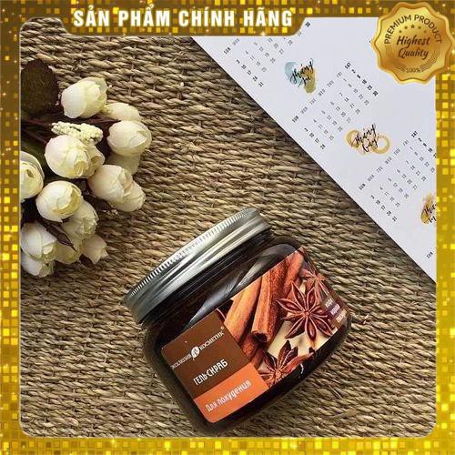 Tẩy da chết chiết xuất quế hồi và cafe của Nga