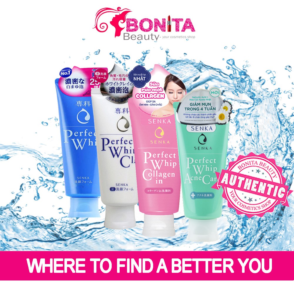 Sữa rửa mặt Shiseido - Senka Perfect Whip