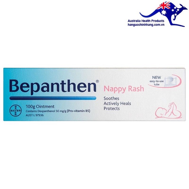 Thuốc mỡ , kem trị hăm em bé Bepanthan 100g Úc