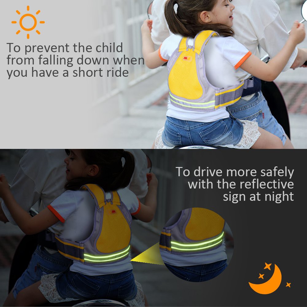 Dây Đai An Toàn Cho Bé Khi Đi Xe Máy