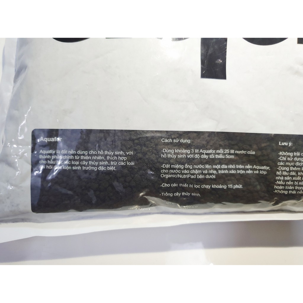 ĐẤT NỀN THỦY SINH BONBON AQUAFOR TOPSOIL 3L 2KG