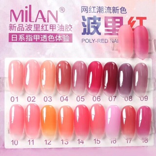 Gel thạch đỏ mới màu đẹp