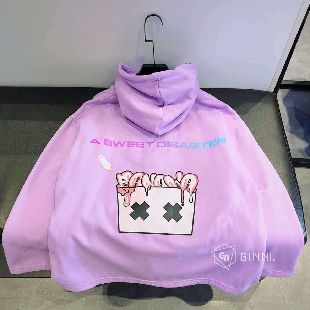 ÁO KHOÁC HOODIE BANAWA POTATO UNISEX (FORM RỘNG CÓ DÂY KÉO) | BigBuy360 - bigbuy360.vn