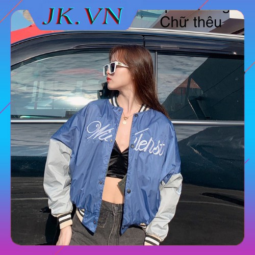 Áo Khoác Dù Unisex Ulzzang Nam Nữ 💥FREE SHIP💥 Áo Khoác Jacket Bomber Khóa Kéo Wilenst Siêu HOT