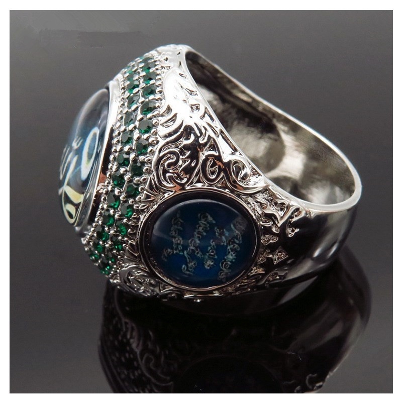 Nhẫn Đính Đá Phong Cách Ả Rập Hồi Giáo