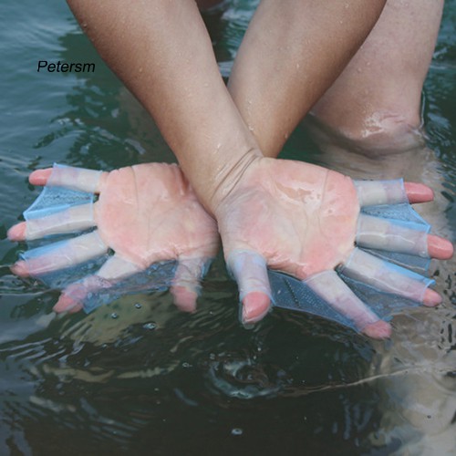 Cặp màng ếch đeo ngón tay dùng để bơi lội an toàn