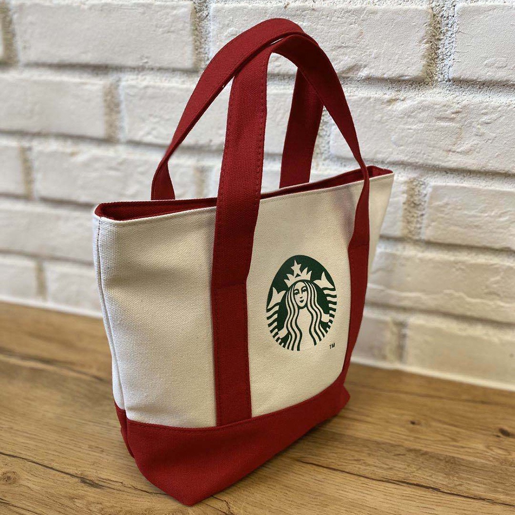 【DREAMLIFE】Lunch Bag Five Colors Large Capacity Portable With Zipper Cute Printed