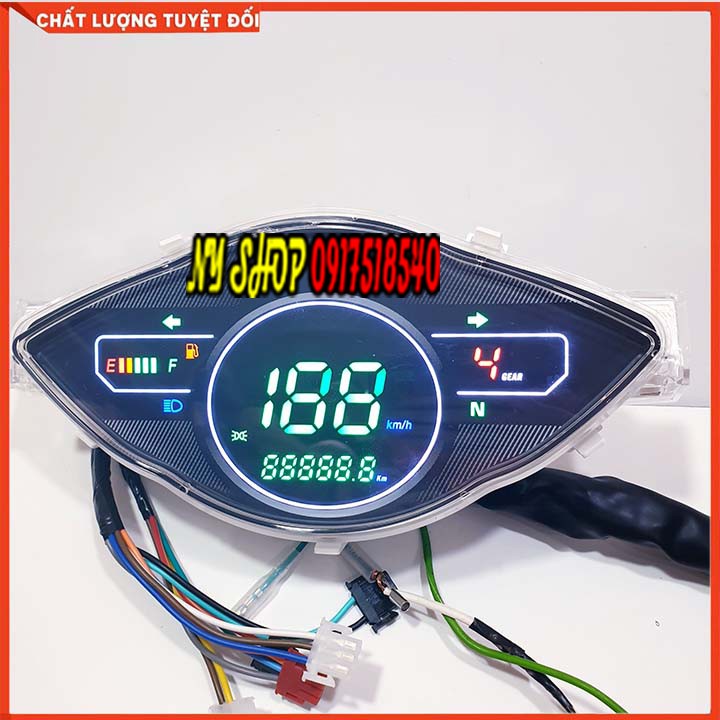 🛵 ĐỒNG HỒ ĐIỆN TỬ FULL LCD WAVE ALPHA , WAVE RS, WAVE 110 🛵