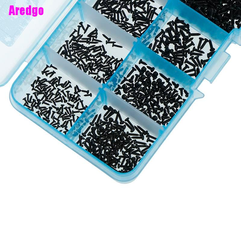 Bộ 1000 Ốc Vít Đầu Tròn M1 M1.2 M1.4 M1.7 Mix Pa Chuyên Dụng