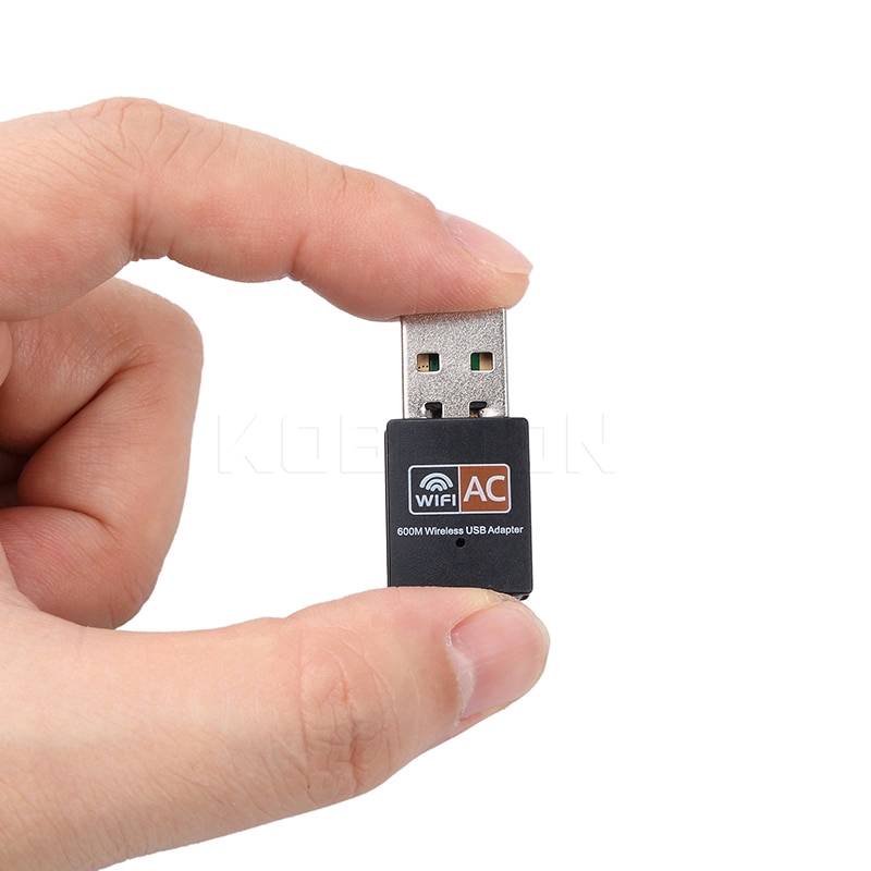 USB thu tín hiệu wifi ăng ten 600Mbps 2.4GHz 5GHz cho máy tính