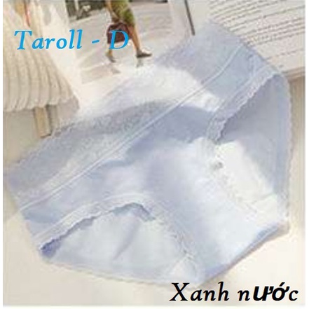 Quần lót nữ cotton viền ren kháng khuẩn phong cách nhật bản gợi cảm TD009