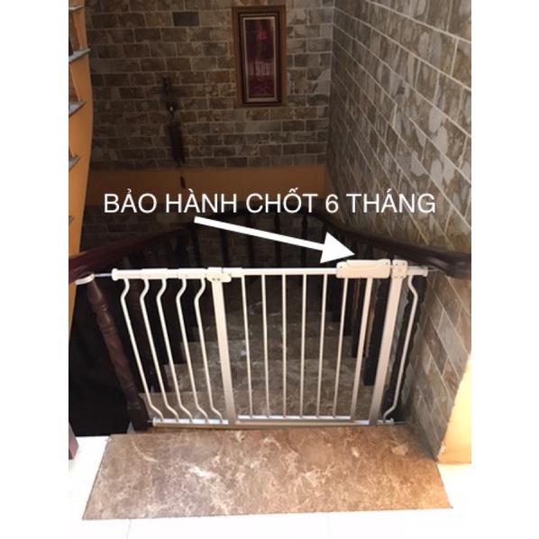 Thanh Chắn Cầu Thang, Thanh Chắn Cửa Không Cần Khoan
