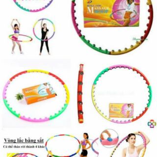 Vòng lắc eo- Vòng lắc eo Massage Hoop bằng nhựa loại tốt