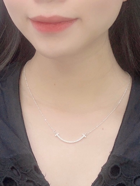 Dây chuyền Smile Iteawon bạc 925 cao cấp- Minh Tâm Jewelry