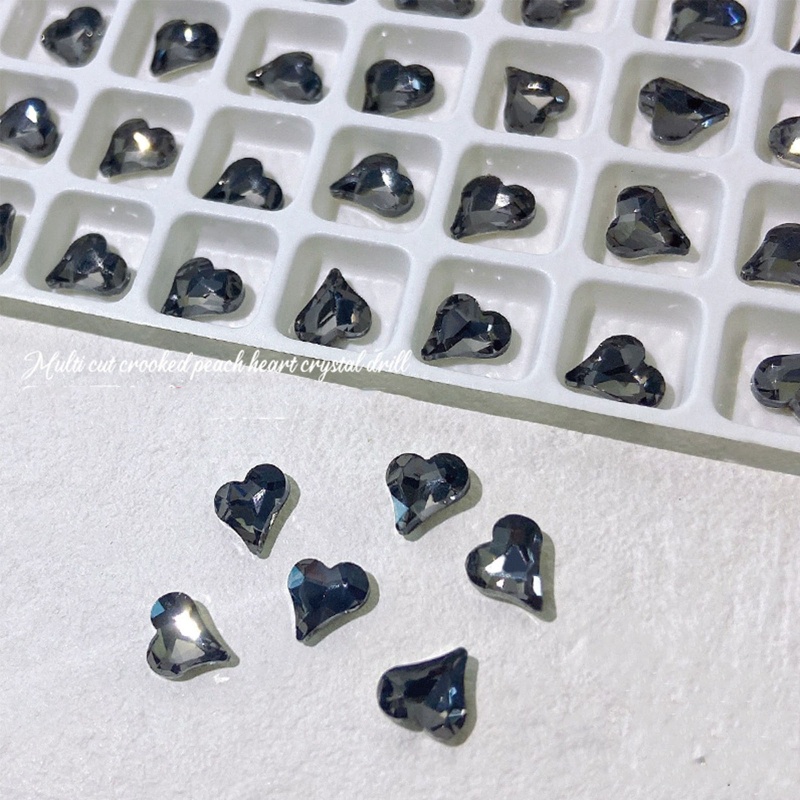 Hạt Pha Lê Trái Tim Trang Trí Móng Tay Xinh Xắn