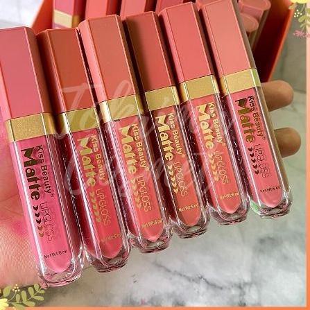 (Hàng Mới Về) Son Kem Lì Kiss Beauty Trang Điểm Lâu Trôi | BigBuy360 - bigbuy360.vn