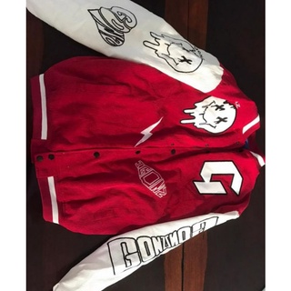 Áo Khoác Form Rộng Nhung Tăm Jacket Varsity