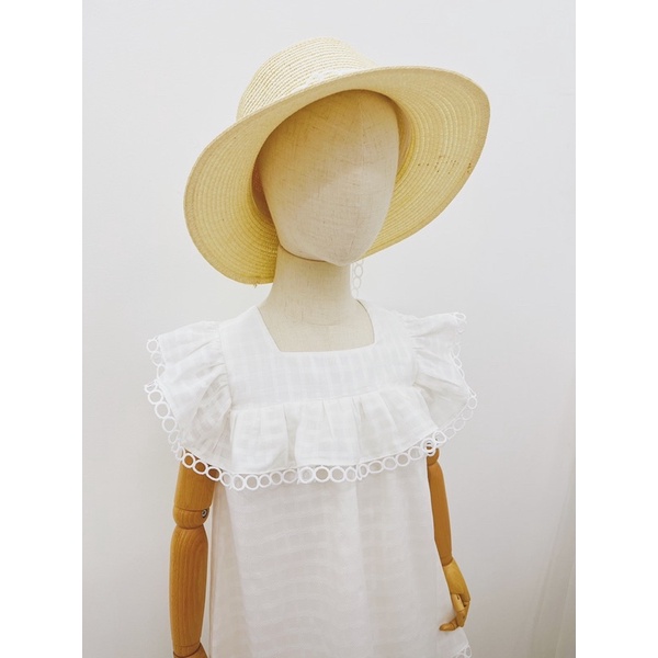 VÁY XOÈ CHO BÉ GÁI, VÁY BABYDOLL CỔ VUÔNG BÈO CHO BÉ GÁI SIZE 9-20KG