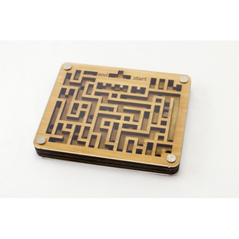 Đồ chơi trí tuệ_Thử thách trí não Mê Cung Maze Puzzle_Hack não & Xoắn não_IQ Toy_Giải đố_Thông minh_Tư Duy Logic