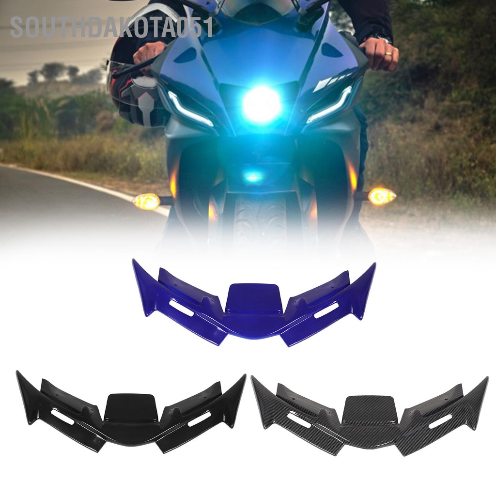 [Hàng HOT] Cánh gió phía trước xe máy ABS chống mài mòn Trang trí đèn pha cho YZF R15 V4 2022+【Southdakota051】