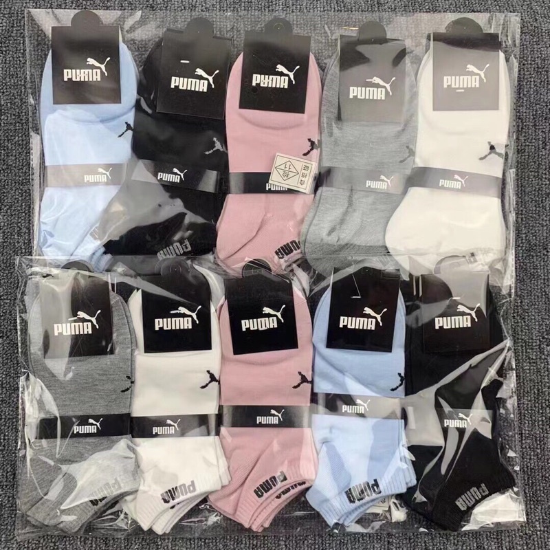 Vớ cổ ngắn puma Thể thao , Tất / Vớ Cổ thấp Loại đẹp đi giày siêu êm