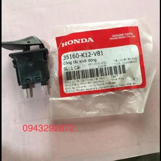 Nút Công Tắc Đề Air Blade 125 (2019), Lead 125 Honda (35160K12V81)
