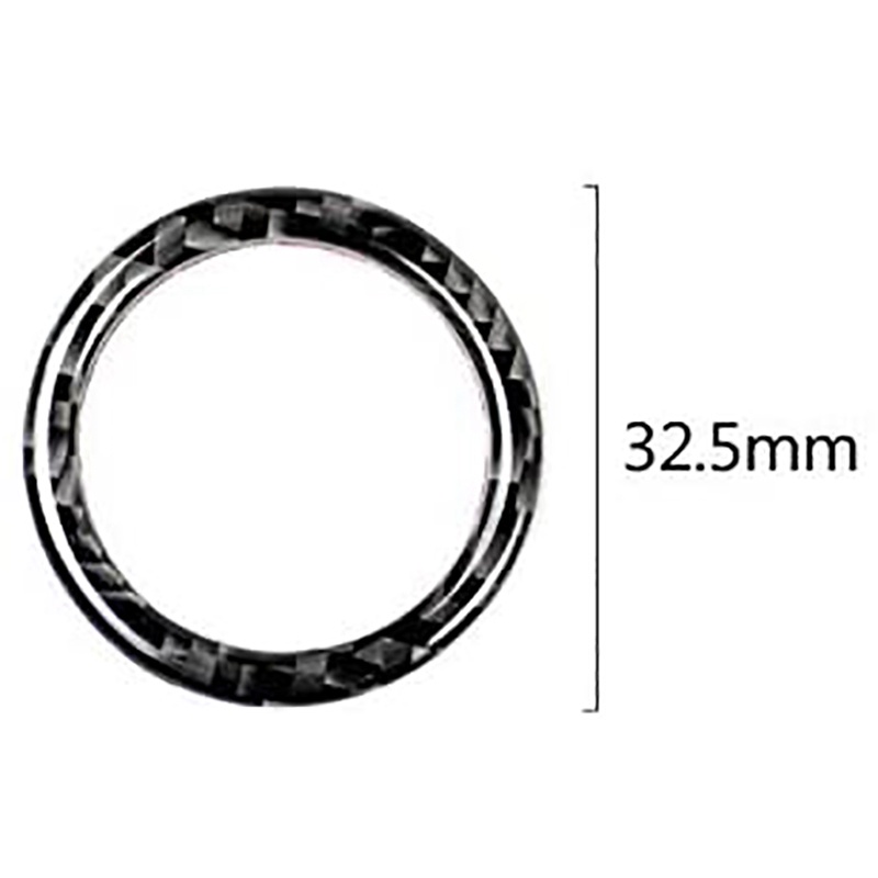 Ốp Viền Nút Khởi Động Xe Hơi Bằng Sợi Carbon Trang Trí Cho E90 E92 E93 2009-2012 / 3 Series E89